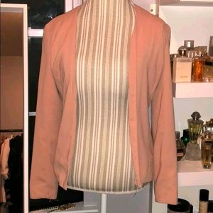 Local boutique blush pink blazer